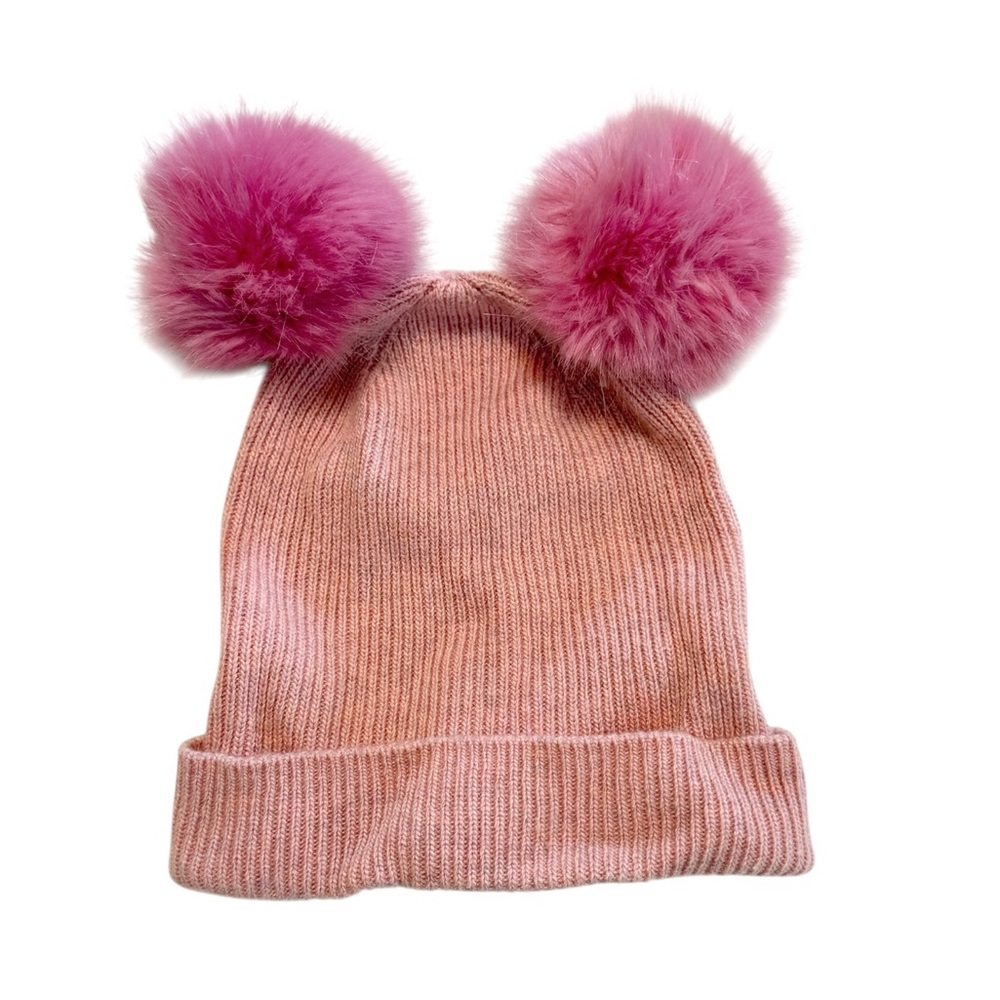 J.Crew Crewcuts Double Pom-Pom Wool Cashmere Blend Beanie